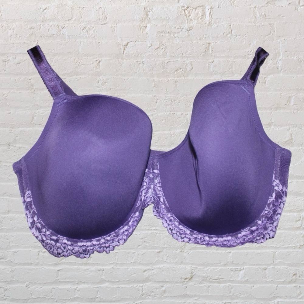 Wacoal Embrace Lace T-Shirt Bra -Purple